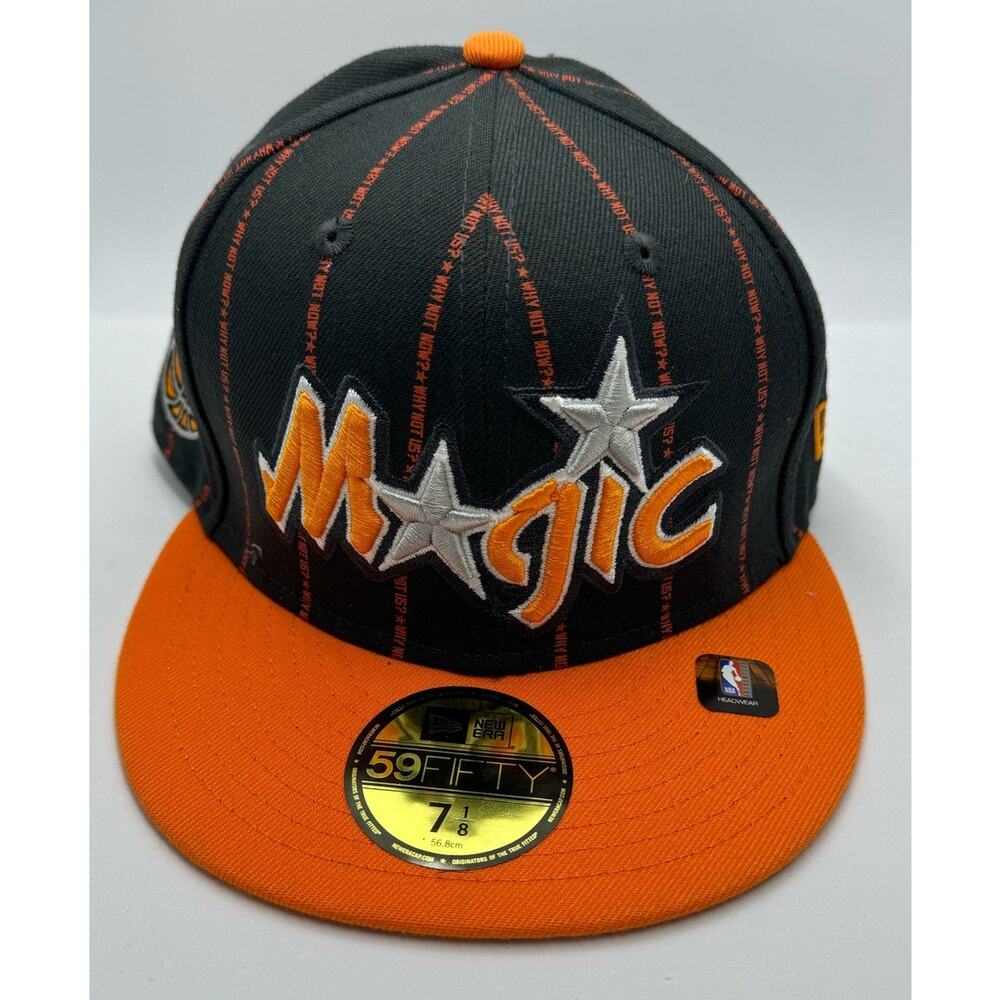 New Era NBA21 Orlando Magic City Edition 5950 59Fifty Fitted Basketball Cap Hat